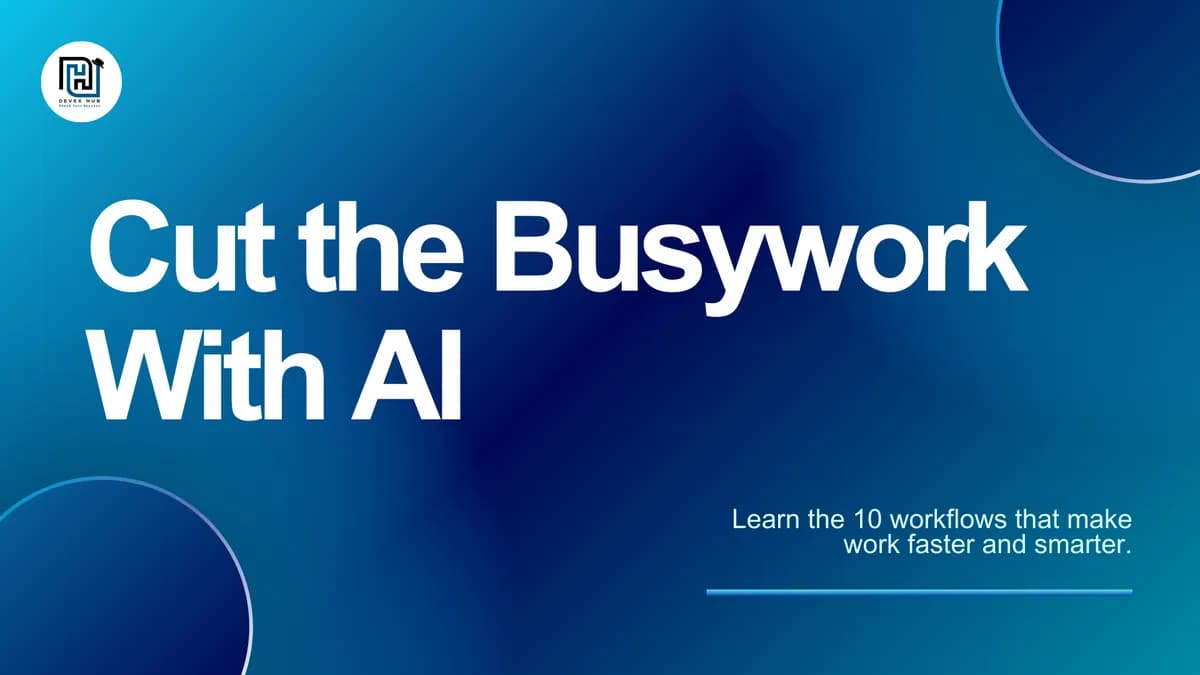 Top 10 AI Automation Workflows Every Business Needs