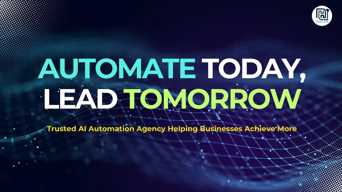 Why Your Business Needs an AI Automation Agency to Scale Smarter