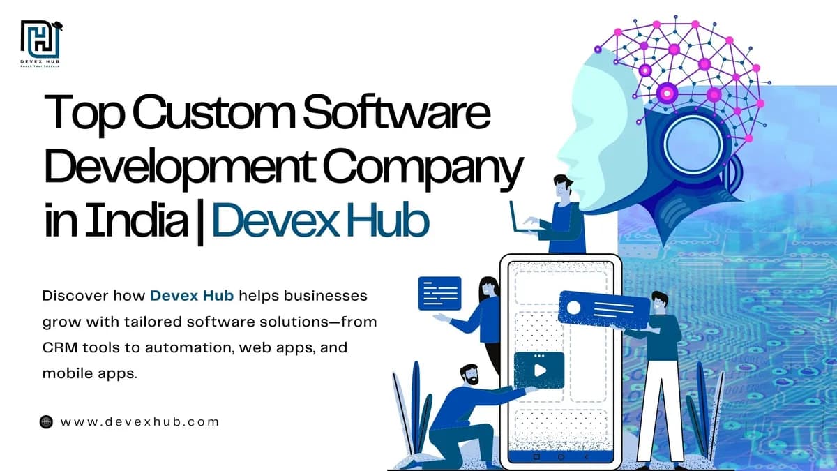 Custom Software Development Company in India – Devex Hub