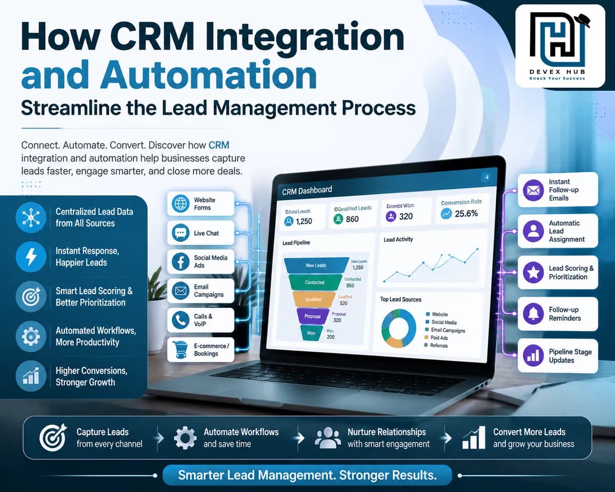 How CRM Integration and Automation Streamline the Lead Management Process